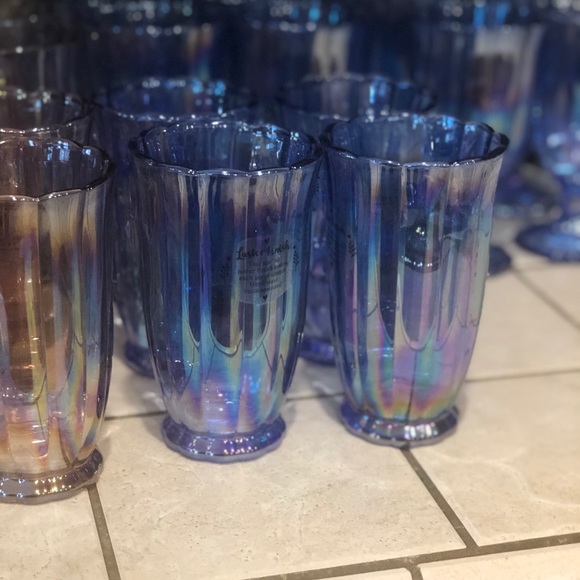 The Pioneer Woman set of 15oz tumblers luster blue - Picture 4 of 5